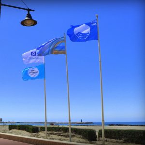 El Ejido renueva sus cuatro banderas azules para Levante Almerimar, Poniente Almerimar, San Miguel y Balerma