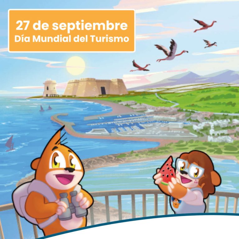 El Ejido propone una divertida y didáctica aventura interactiva por su costa con motivo del Día Mundial del Turismo