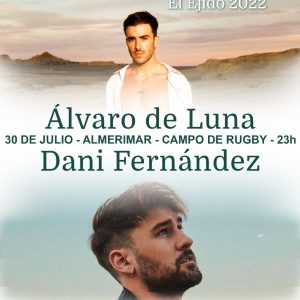 Álvaro de Luna y Dani Fernández en concierto